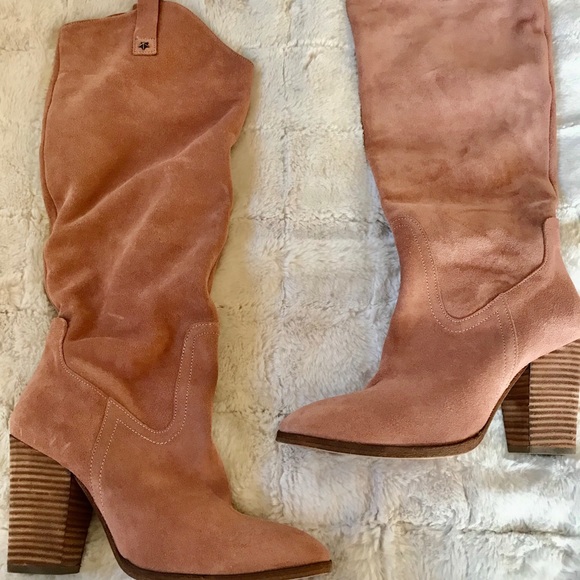 Pink Suede Boots✨ - Picture 4 of 4